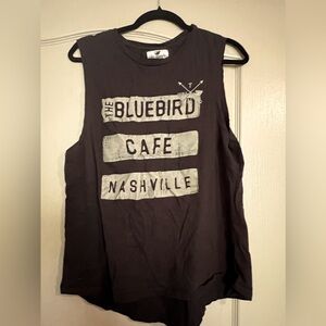 Bluebird Cafe tank top